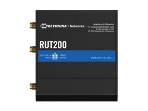 Teltonika LTE Cat 4 Router | RUT200 | 802.11n | 10/100 Mbit/s | Ethernet LAN (RJ-45) ports 2 | Mesh Support No | MU-MiMO No | No mobile broadband