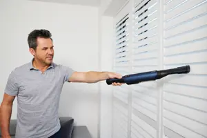 Shark WV270EU, Dry, HEPA, Bagless, Blue, 0.1 L, Battery