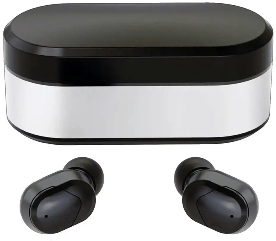 Platinet PM1050B Airpods Bluetooth 5.0 belaidės ausinės su mikrofonu juoda