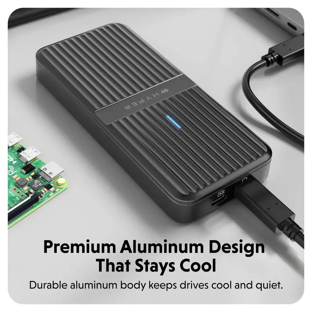 Hyper HyperDrive Next USB4 M.2 PCIe Enclosure | HD2500GL