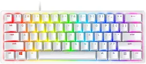 RAZER Huntsman Mini - Mercury Ed. Raudonas jungiklis - JAV išdėstymo klaviatūra