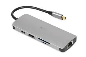 "iBox IUH3RJ4K" nešiojamojo kompiuterio dokas/prievadų replikatorius USB 3.2 Gen 1 (3.1 Gen 1) Type…