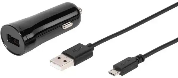 "Vivanco" automobilinis įkroviklis USB 2.4A 1,2 m (60022)