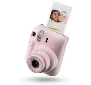 Fujifilm Instax Mini 11 fotoaparatas, žiedų rožinės spalvos + instax mini blizgus(10pl)