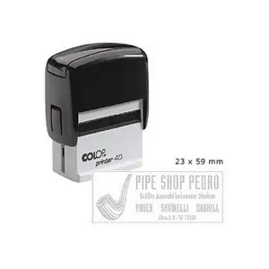 Antspaudas Printer C40 juodas korpusas, bespalvė pagalvėlė COLOP