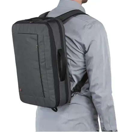 "Case Logic Era ERACV-116 Obsidian", Portfelis, 39,6 cm (15,6"), Diržas per petį, 670 g