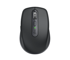 Logitech MX Anywhere 3S for Business, Right-hand, Laser, RF Wireless + Bluetooth, 8000 DPI, Graphite