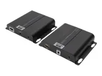 DIGITUS DS-55124 DIGITUS ilgintuvas HDMI IP/Cat.7 120 m 4K 30Hz UHD PoE HDCP 1.4 IR garsas (SET)