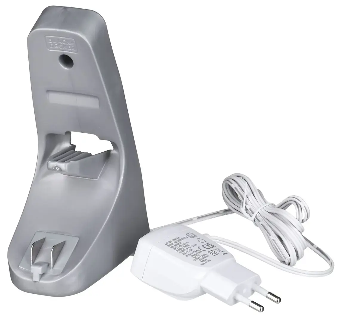 "Black & Decker" NVC115W rankinis dulkių siurblys pilka, violetinė be maišelio