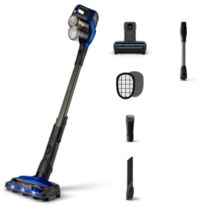 "Philips" 8000 serijos 360° įsiurbimo antgalis, belaidis dulkių siurblys, be maišelio, juodas, 0,6 …