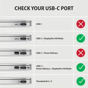 Aktyvusis USB-C -> DisplayPort kabelis - adapteris AXAGON RVC-DPC, skirtas prijungti "DisplayPort" monitorių, televizorių ir projektorių prie nešiojamojo kompiuterio arba mobiliojo telefono naudojant C tipo USB jungtį.