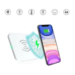 Choetech Qi 10W wireless charger for phone headphones black (T511-S)