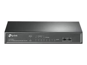 TP-Link TL-SF1008LP, nevaldomas, Fast Ethernet (10/100), maitinimas per Ethernet (PoE)