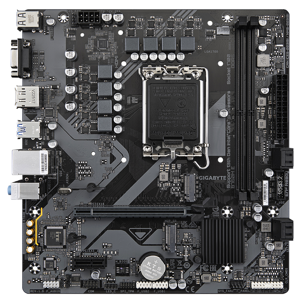 GIGABYTE B760M E (rev. 1.0)