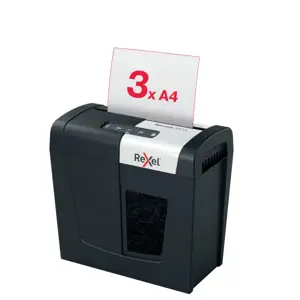 Dokumentų naikiklis Rexel Secure MC3, Whisper-Shred™, P-5, 2x15mm, 10L