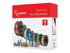 GEMBIRD 3DP-PLA+1.75-02-S Gembird PLA-plus Silver 1,75mm 1kg