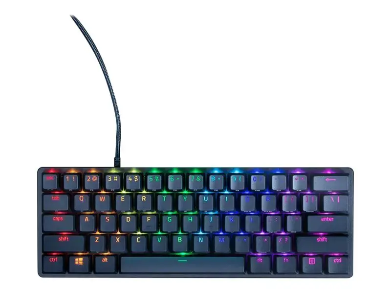RAZER Huntsman Mini Red Switch - JAV išdėstymo klaviatūra