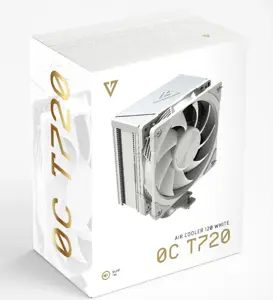 MODECOM Volcano 0C T720 Processor Air cooler 12 cm White