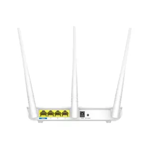 "Tenda Wi-Fi" maršrutizatorius 300Mbps, 3x5dbi fiksuotos antenos, 1x10/100Mbps WAN prievadas, 3x10/100Mbps LAN prievadai; 2,4 GHz, DHCP, PPPoE, statinis IP, PPTP, L2TP, WPS, WISP