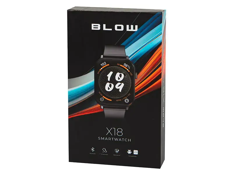 BLOW X18 Smartwatch, black