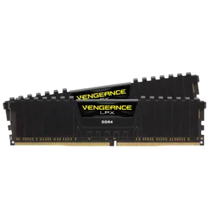 CORSAIR 16GB RAM rinkinys 2x8GB DDR4 3000MHz 2x288Dimm Unbuffered 16-20-20-38 Vengeance LPX Black Heat Spreader 1,35V XMP2.0