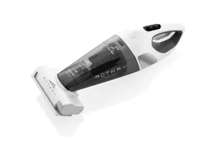 ETA Dulkių siurblys Rotary ETA142590000 Akumuliatorinis darbinis, Rankinis, 14,4 V, Darbo laikas (maks.) 25 min, Baltas, Garantija 24 mėn., Akumuliatoriaus garantija 6 mėn.