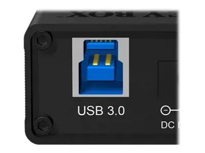 ICYBOX IB-AC6110 IcyBox 10 x USB 3.0 prievadų koncentratorius su USB įkrovimo prievadu, juodas