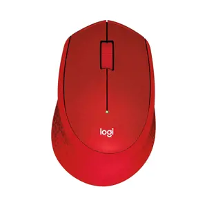 LOGITECH M330 Silent Plus Red - 2,4 GHz - EMEA