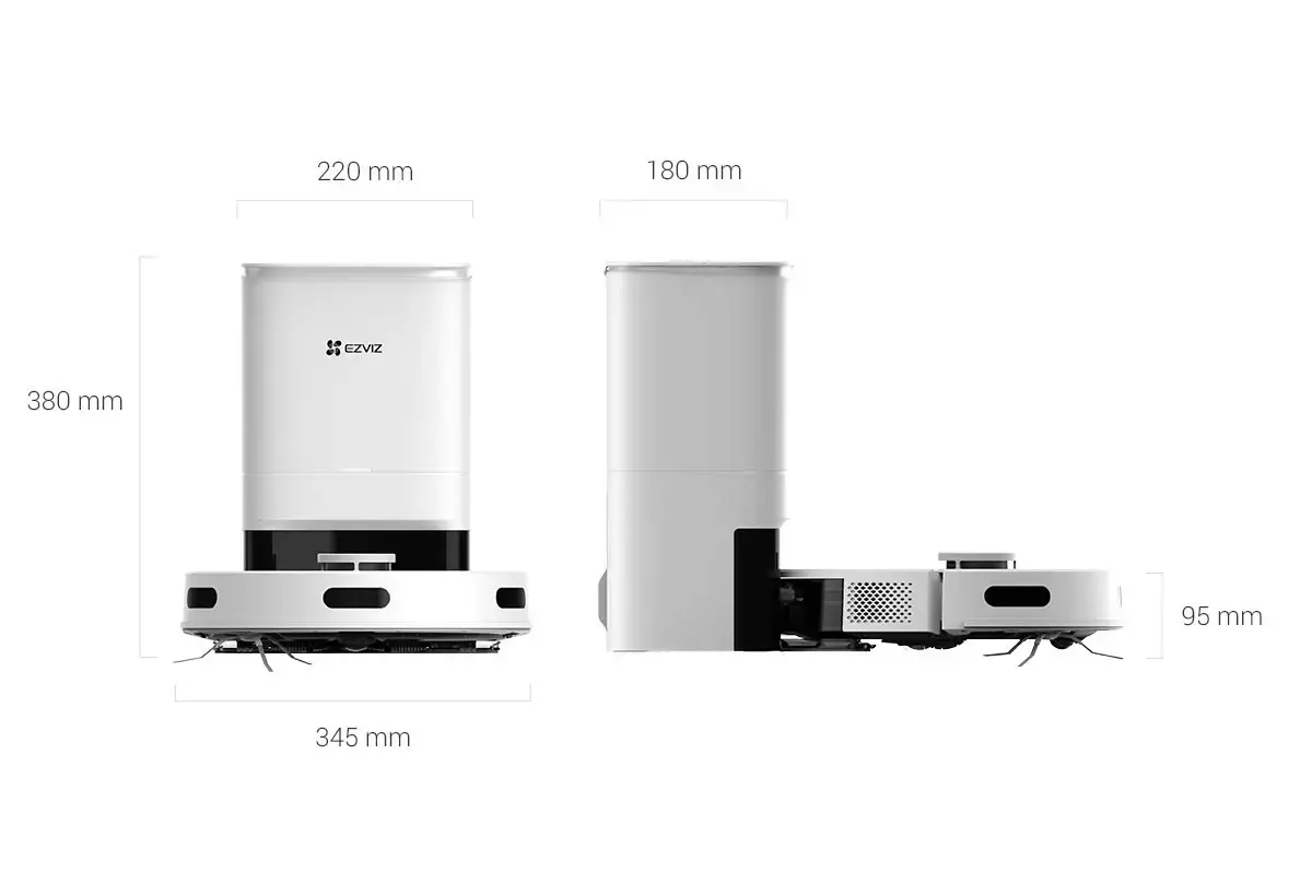 Dulkių siurblys-robotas EZVIZ CS-RE5P-TWT2