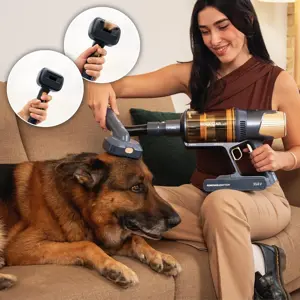 Cecotec Vacuum cleaner | Rockstar RX70 AquaPet Flex Conga | Cordless operating | Stick/handheld | 780 W | Operating time (max) 100 min | Blue/Gold