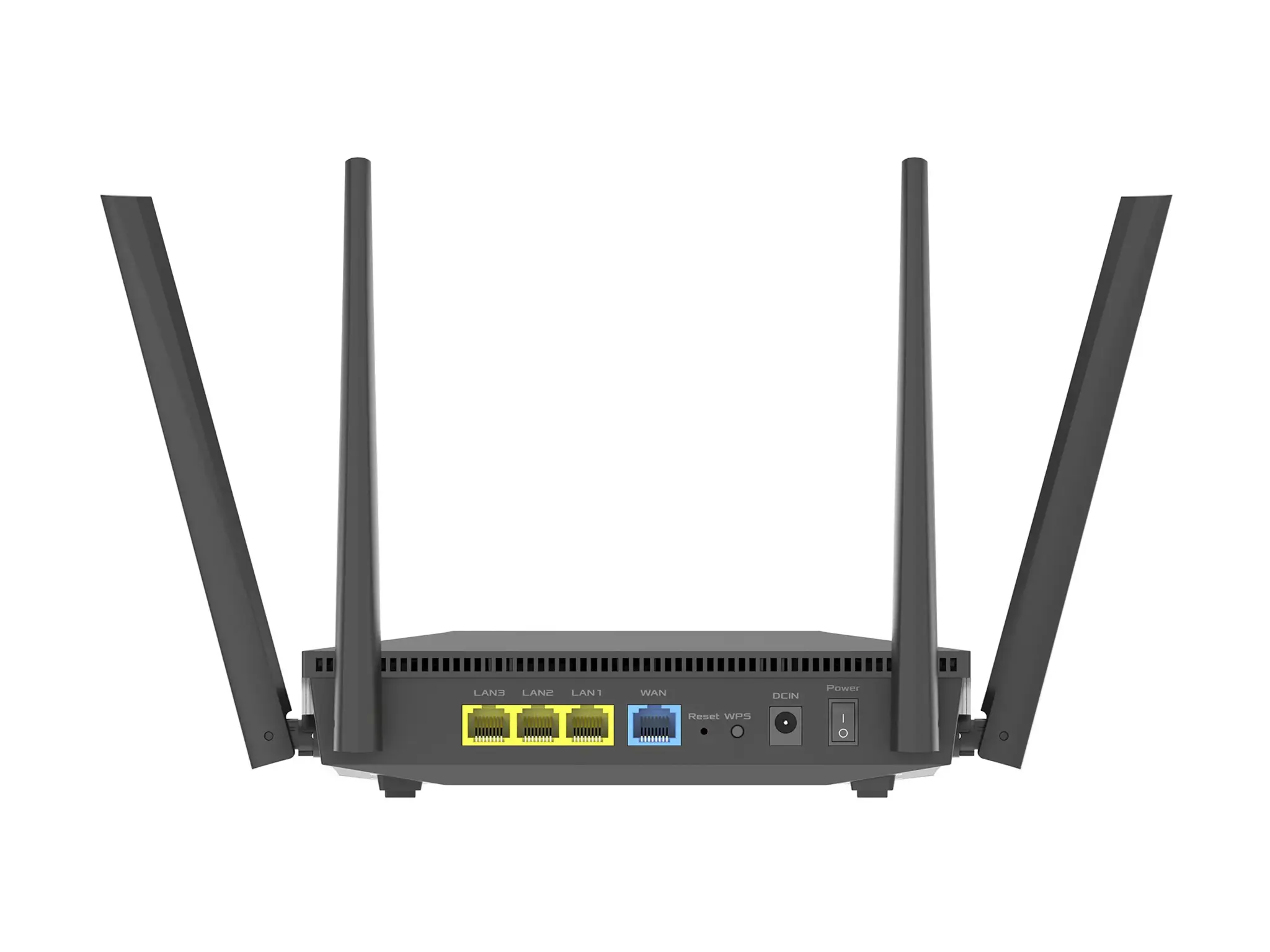 ASUS RT-AX52 AX1800 AiMesh, Wi-Fi 6 (802.11ax), Dual-band (2.4 GHz / 5 GHz), Ethernet LAN, Black, Tabletop router