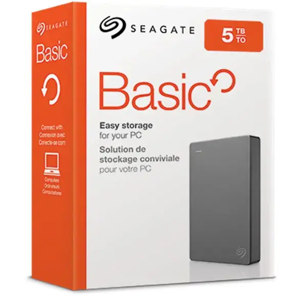 "SEAGATE Basic" nešiojamasis 5 TB kietasis diskas USB3.0 RTL