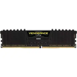 CORSAIR Vengeance 16GB DDR4 DIMM 3200MHz 1x16GB Unbuffered Dual Rank 16-20-20-38 XMP 2.0 LPX PCB 1.35V Heatspreader Black