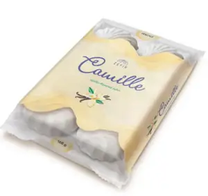 Zefyrai VILNIAUS PERGALĖ Camille, vanilės skonio, 168 g