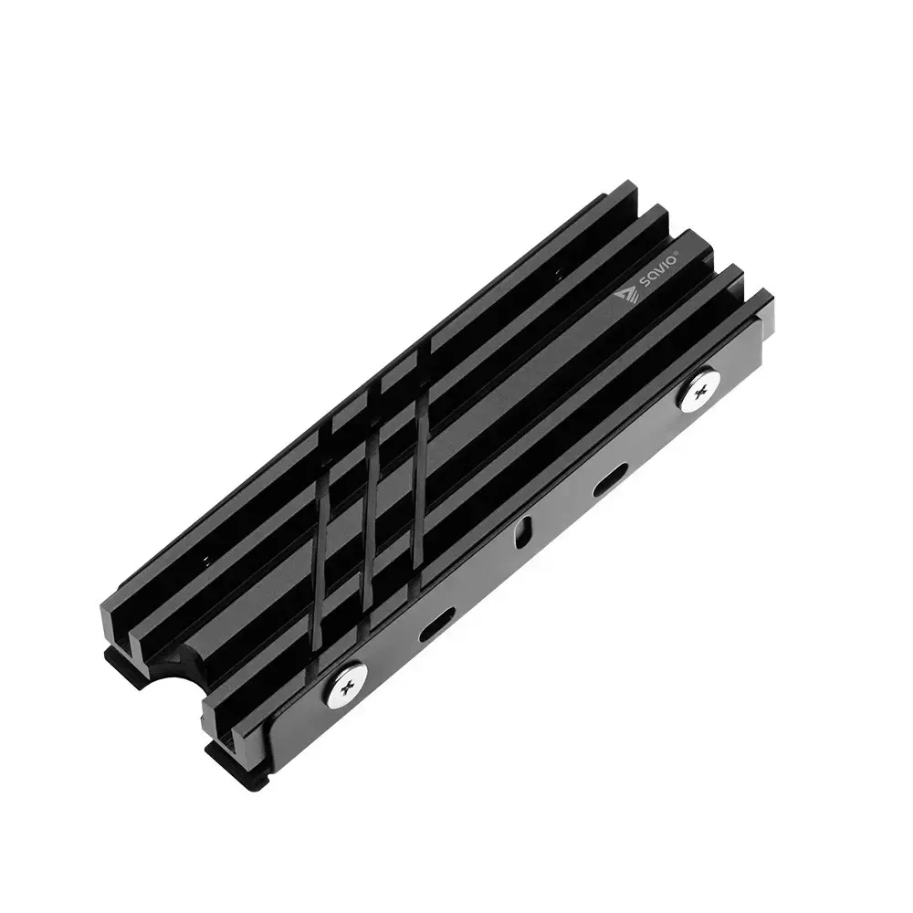 SAVIO aušinimas M.2 NVME 2280 diskams, AK-60, juodas
