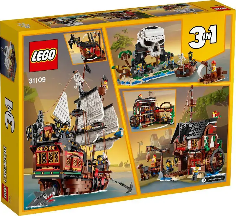 LEGO Creator 31109 Piratų laivas