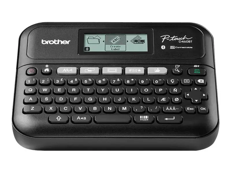 BROTHER PT-D460BT ETIKEČIŲ SPAUSDINTUVAS, SKIRTAS KOMPIUTERIUI, SU "BLUETOOTH