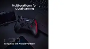 "HyperX Clutch" - belaidis žaidimų valdiklis (juodas) - Mobilus, kompiuteris