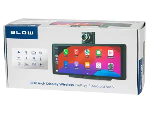 Wireless CarPlay5.0 BLOW Multimedia Station with video recorder and rear view camera