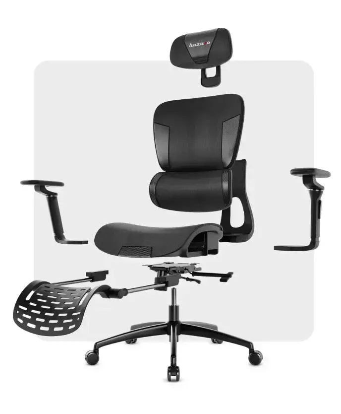 Fotel gamingowy Huzaro Combat 7.9 Czarny