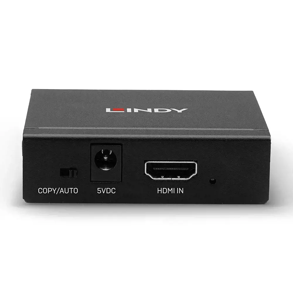 "Lindy" HDMI 4K skirstytuvas, 2 prievadai, 3D, 2160p30, HDMI, 2x HDMI, 3840 x 20160 taškų, 1920 x 1080 (HD 1080), 3840 x 2160, 1080p, 2160p