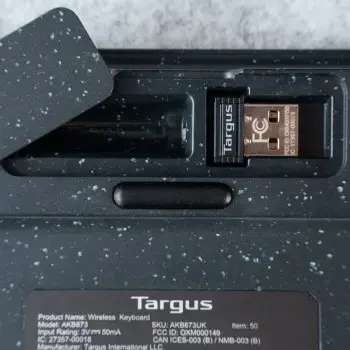 TARGUS ECOSMART FULL SIZE WIRELESS KEYBOARD (NO)