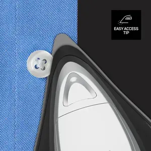 Taurus Geyser Eco Easy 2800 sausas ir garų lygintuvas Keraminė pado plokštė 2800 W Juoda