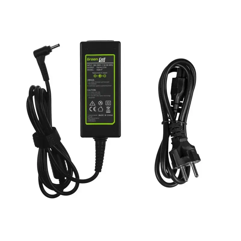 GREEN CELL įkroviklio kintamosios srovės adapteris Asus 45W / 19V 2.37A / 3.0-1.1mm