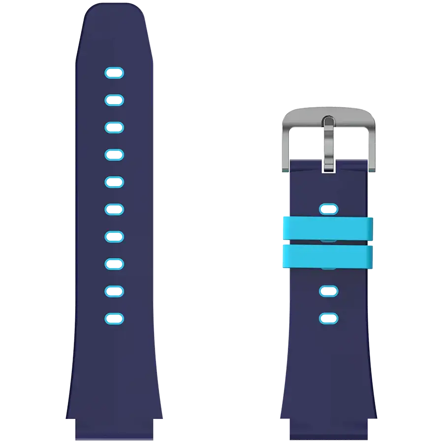CANYON Cindy KW-41, 1,69'' IPS spalvotas ekranas 240*280, ASR3603C, Nano SIM kortelė, 192+128MB, GSM(B3/B8), LTE(B1.2.3.5.7.8.20) baterija 680mAh, integruota TF kortelė: 512MB, mėlyna, šeimininkas: 53,3*42,3*14,5 mm, dirželis: 230*20 mm, 36g