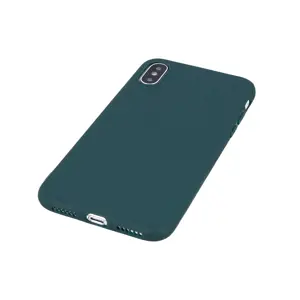 Matinis TPU dėklas skirtas Xiaomi Redmi Note 12 4G forest green