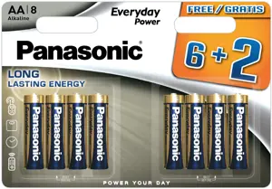 "Panasonic Everyday Power" akumuliatorius LR6EPS/8B (6+2)