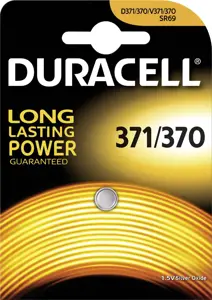 Duracell 067820, Vienkartinė baterija, SR69, sidabro oksidas (S), 1,5 V, 1 vnt., lizdinė plokštelė