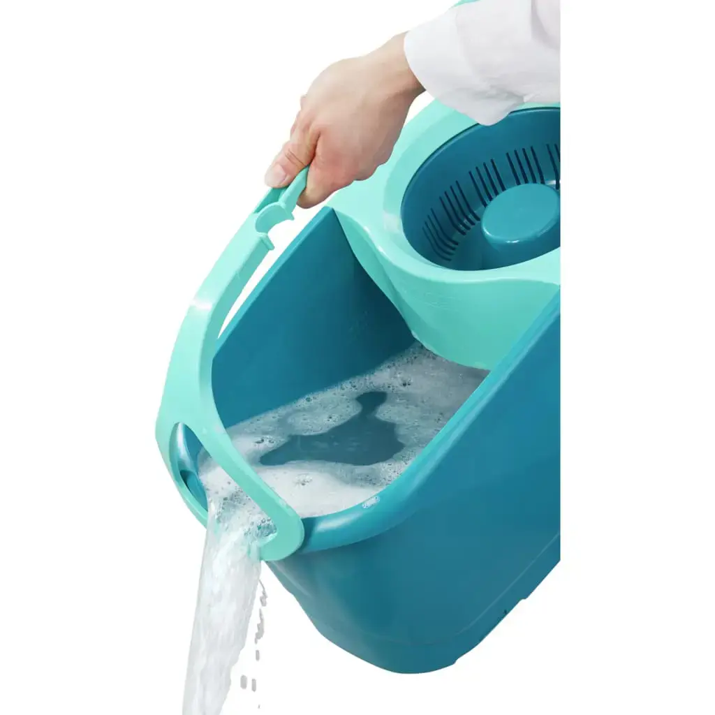 LEIFHEIT Clean Twist Mop Ergo mobili šlavimo sistema / kibiras Vienas bakas Mėlyna