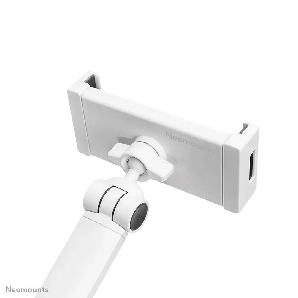 "Neomounts by Newstar" planšetinio kompiuterio stovas, Mobilusis telefonas/išmanusis telefonas, Planšetinis kompiuteris/UMPC, Pasyvus laikiklis, Stalas, Baltas